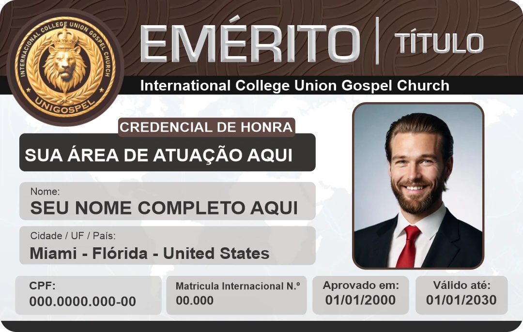 Imagem da Credencial