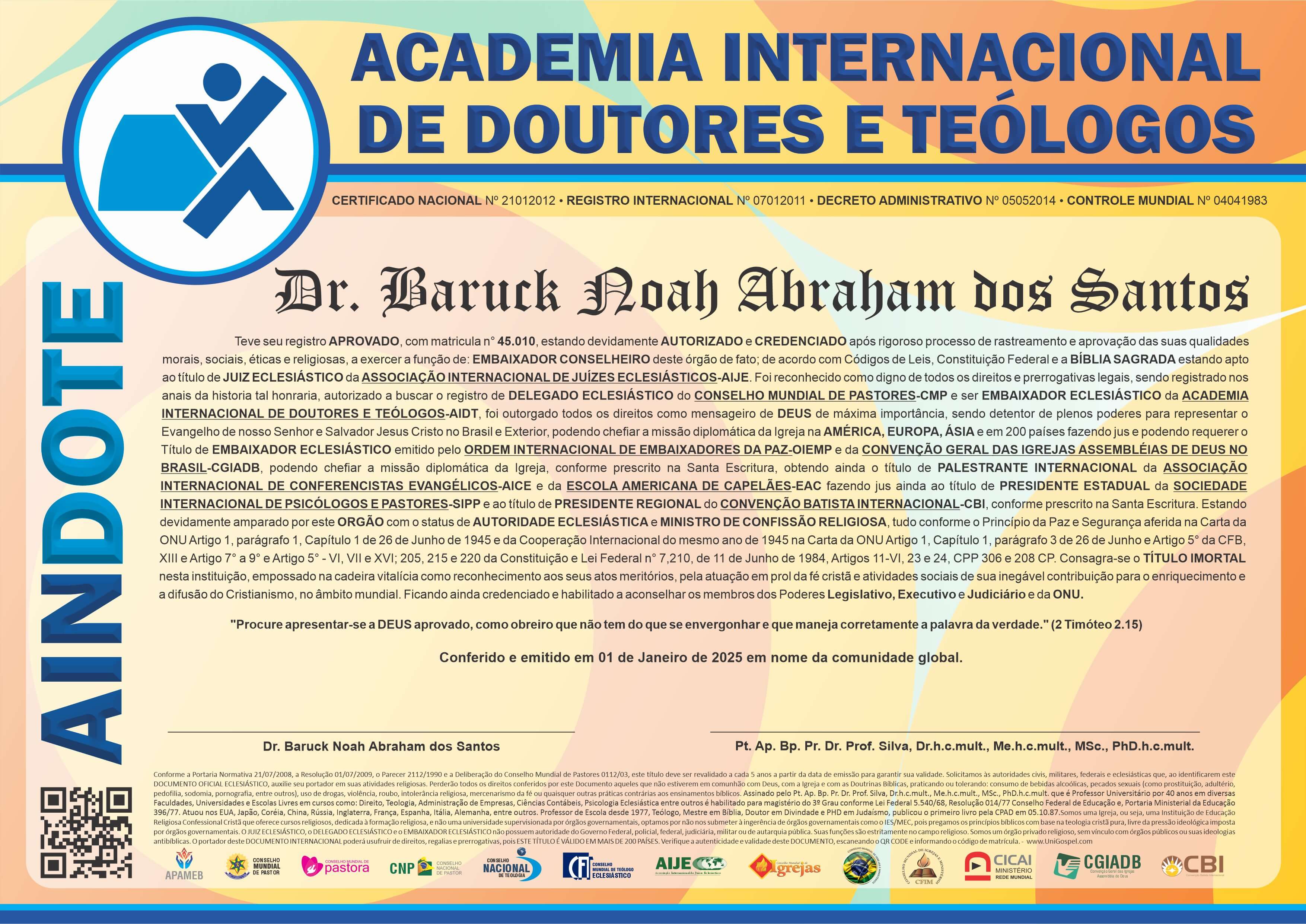 Academia Internacional de Doutores e Teólogos