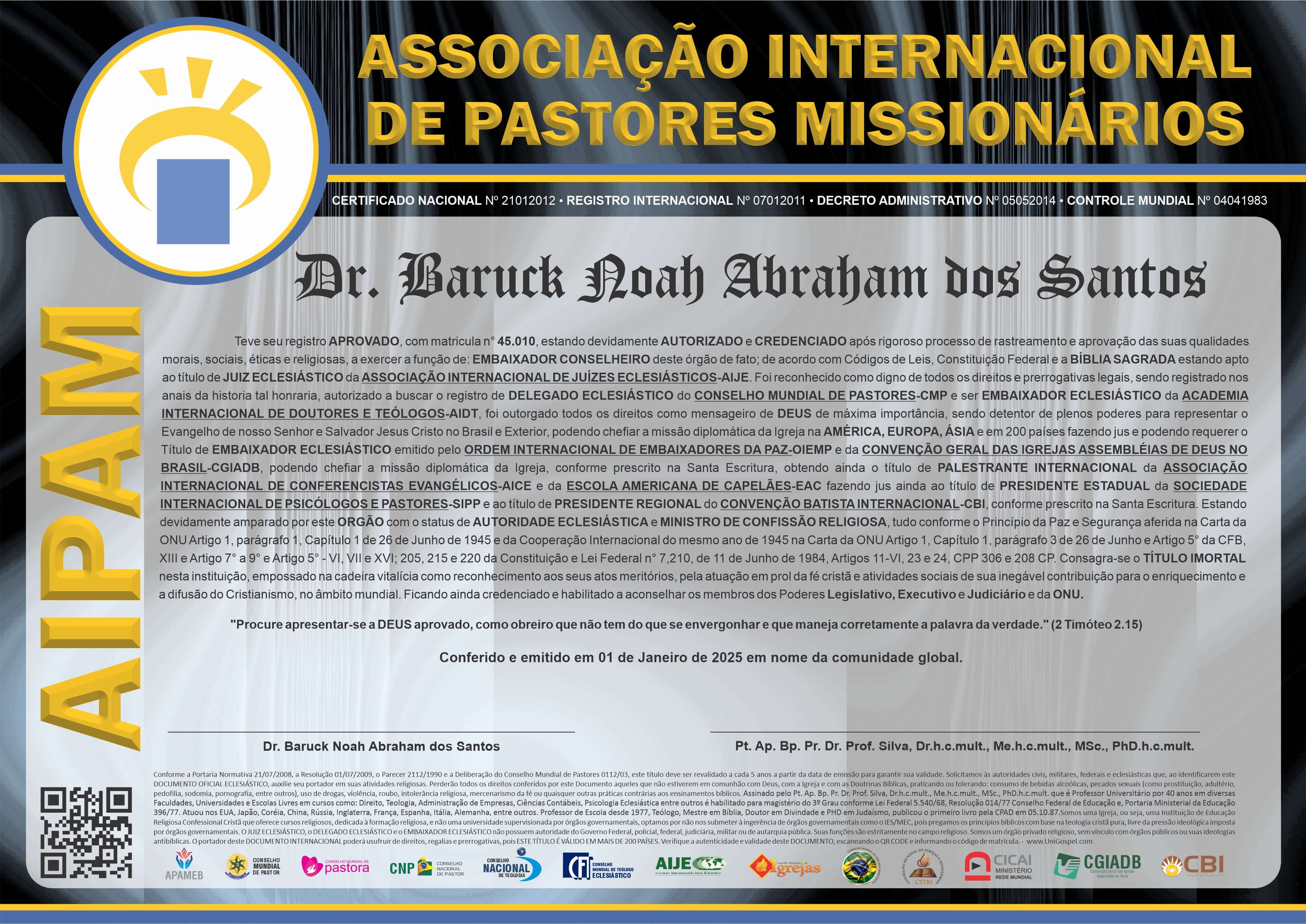 Associação Internacional de Pastores Missionários
