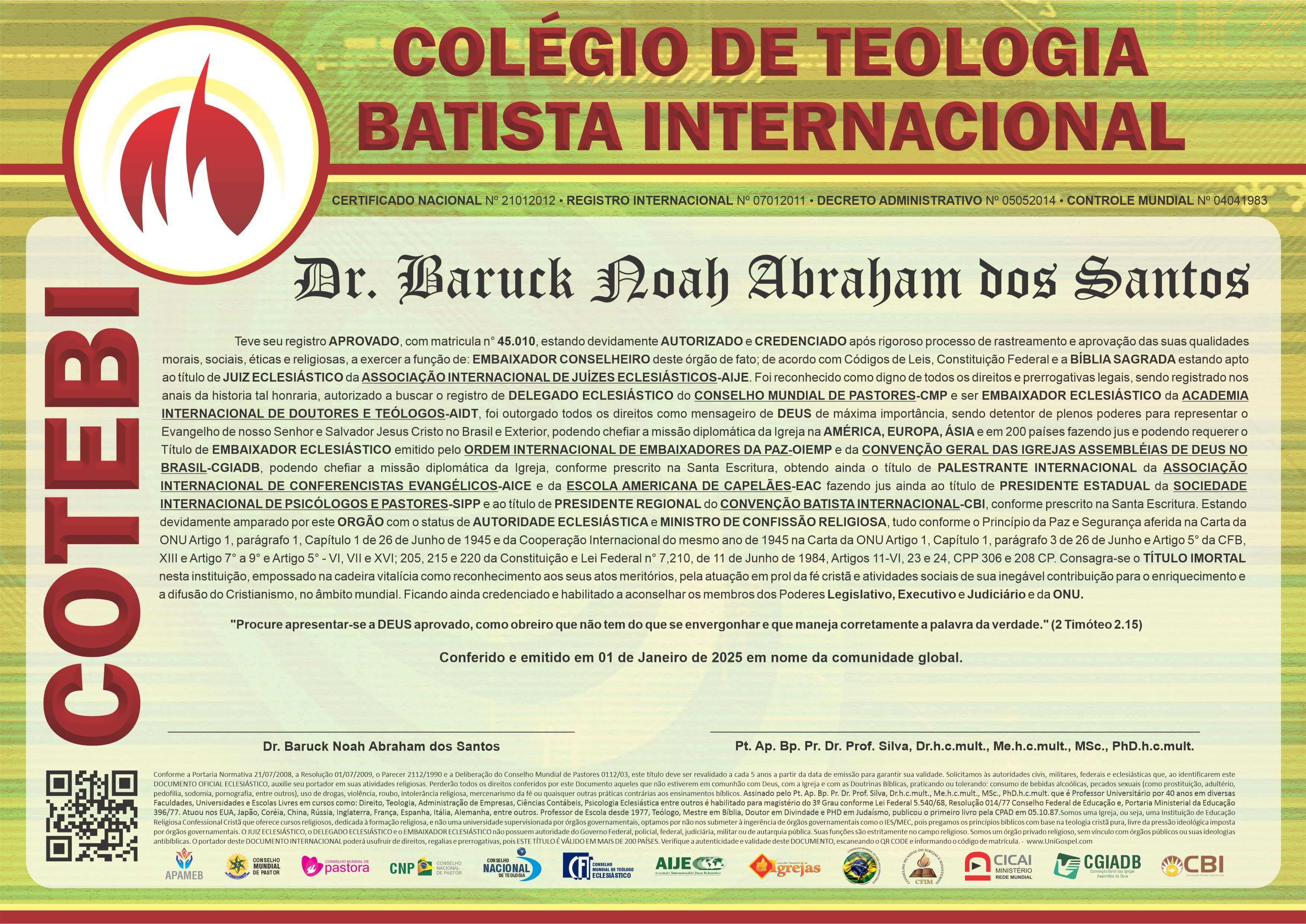 Colégio de Teologia Batista Internacional