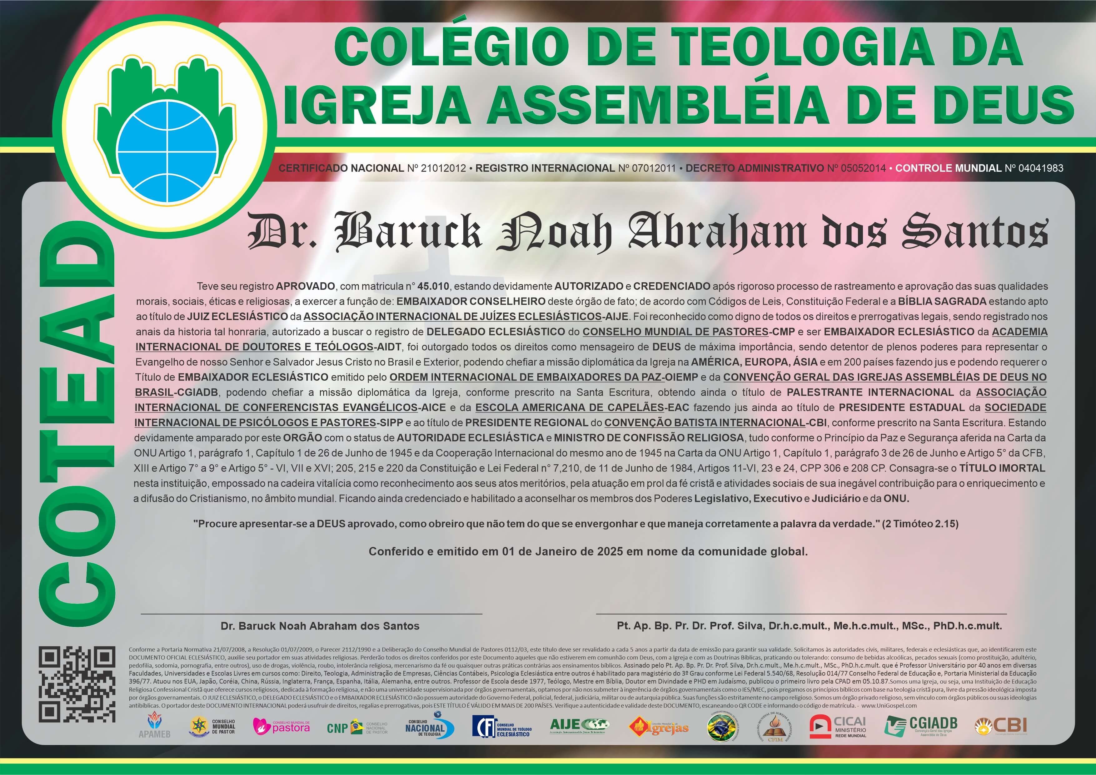 Colégio de Teologia da Igreja Assembleia de Deus