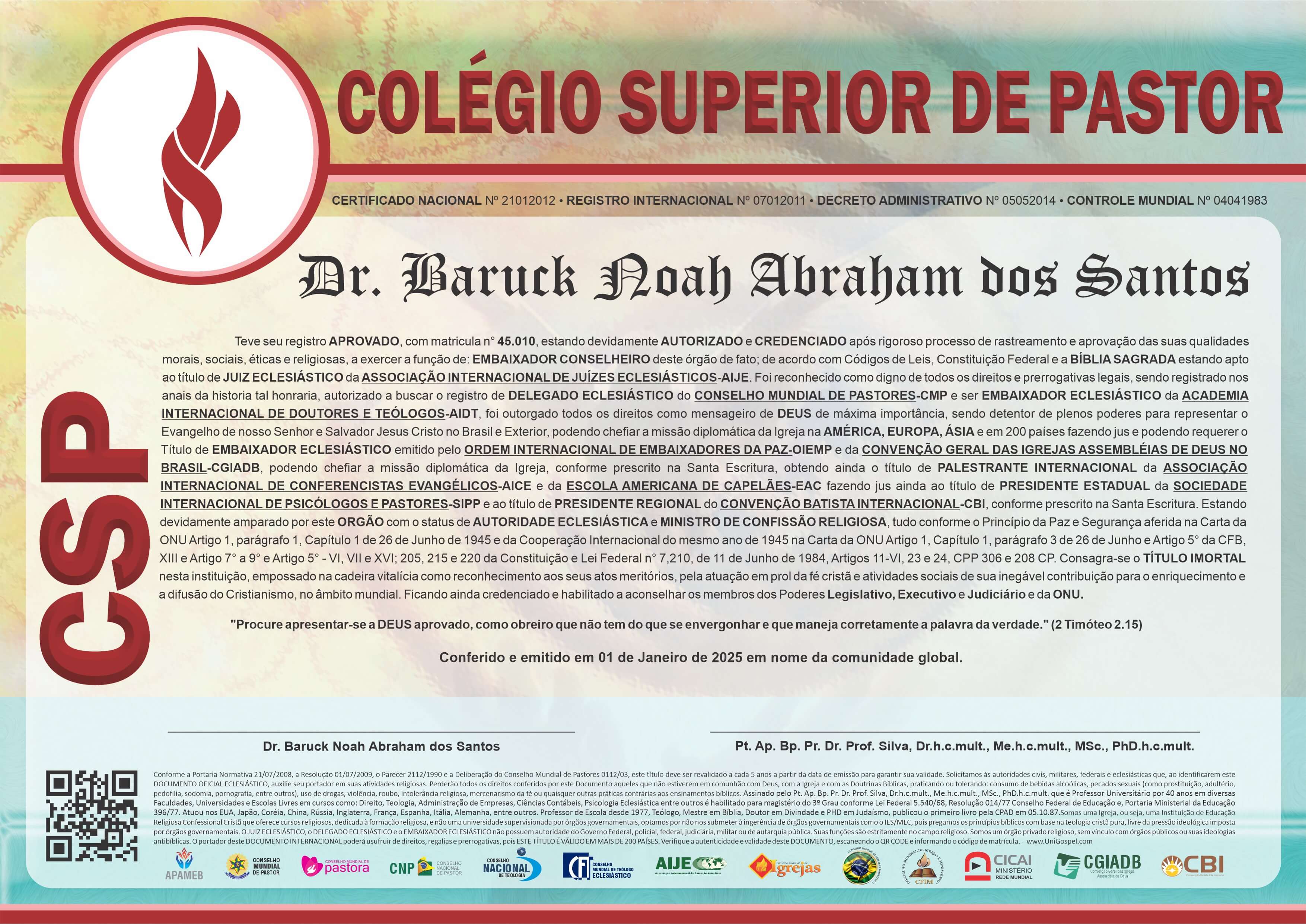 Colégio Superior de Pastor