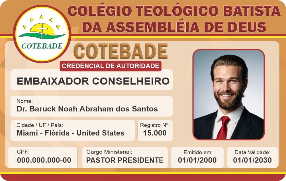 Imagem da Credencial
