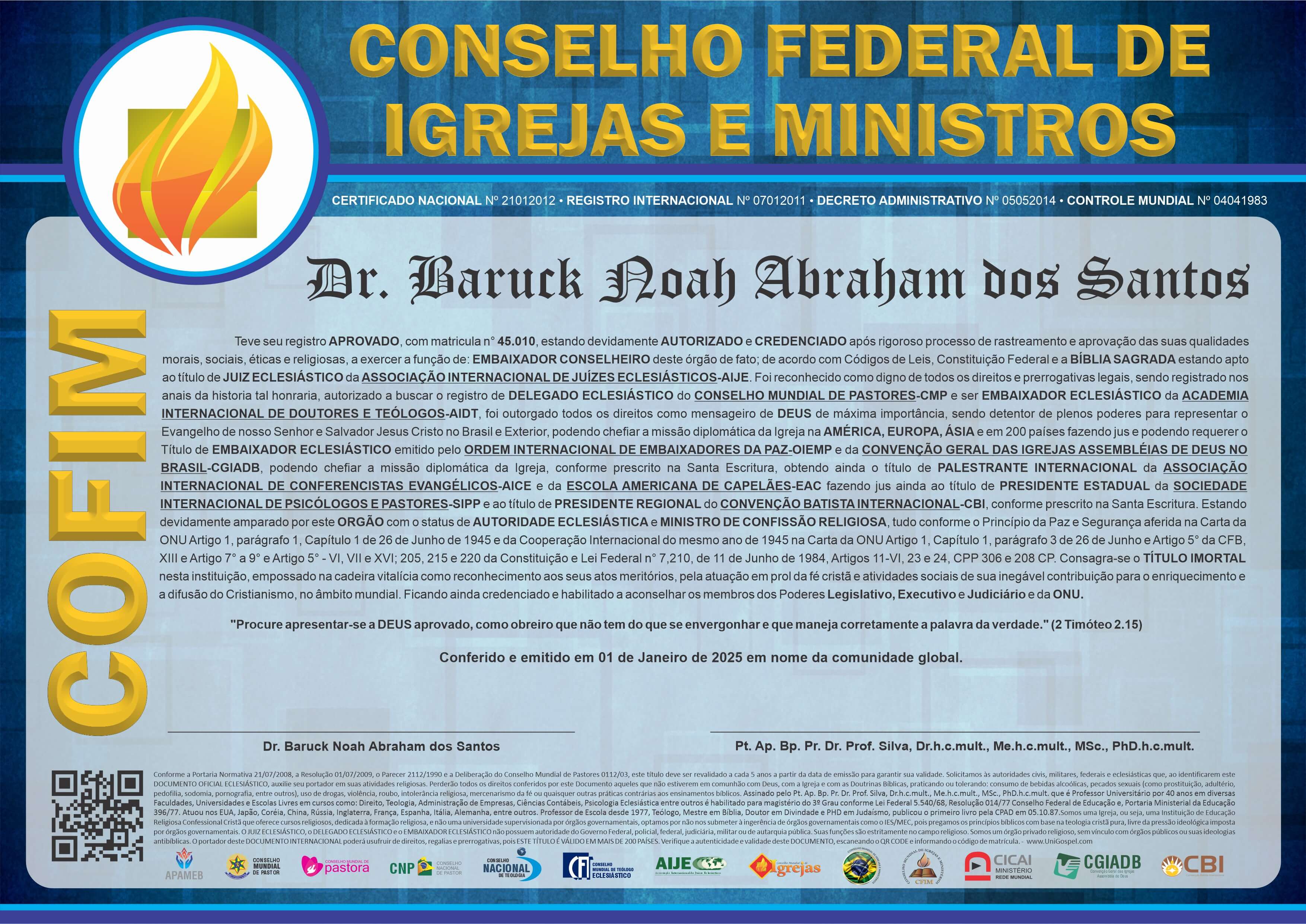 Conselho Federal de Igrejas e Ministros