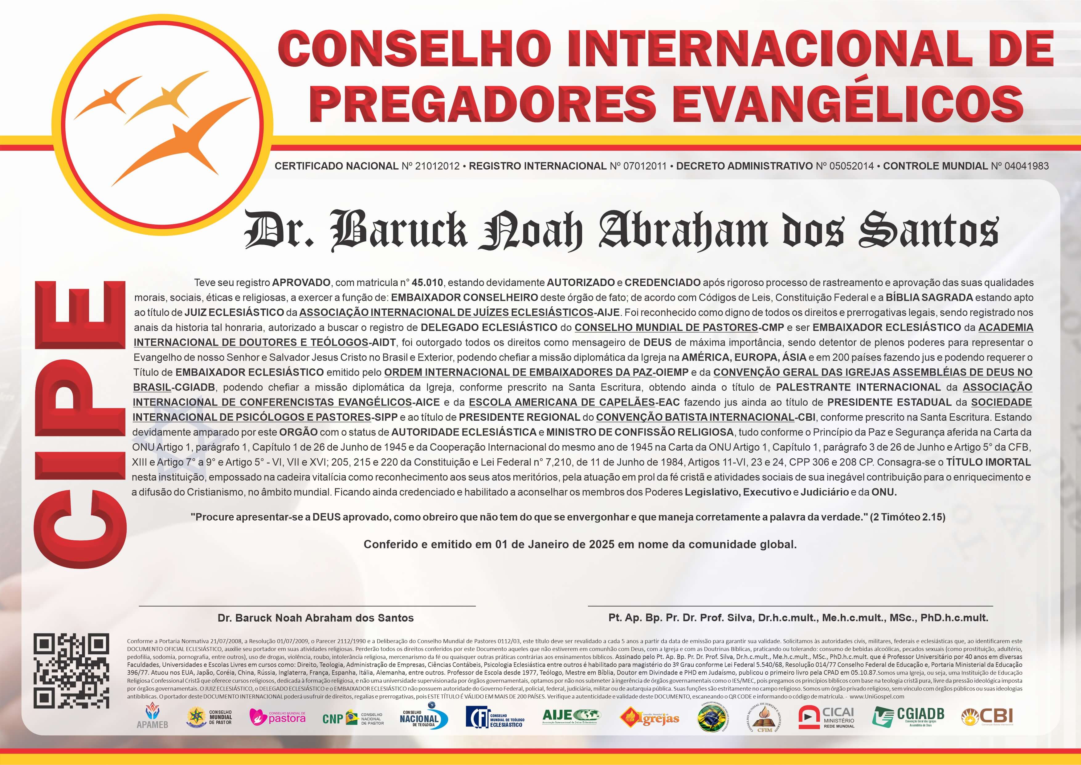 Conselho Internacional de Pregadores Evangélicos