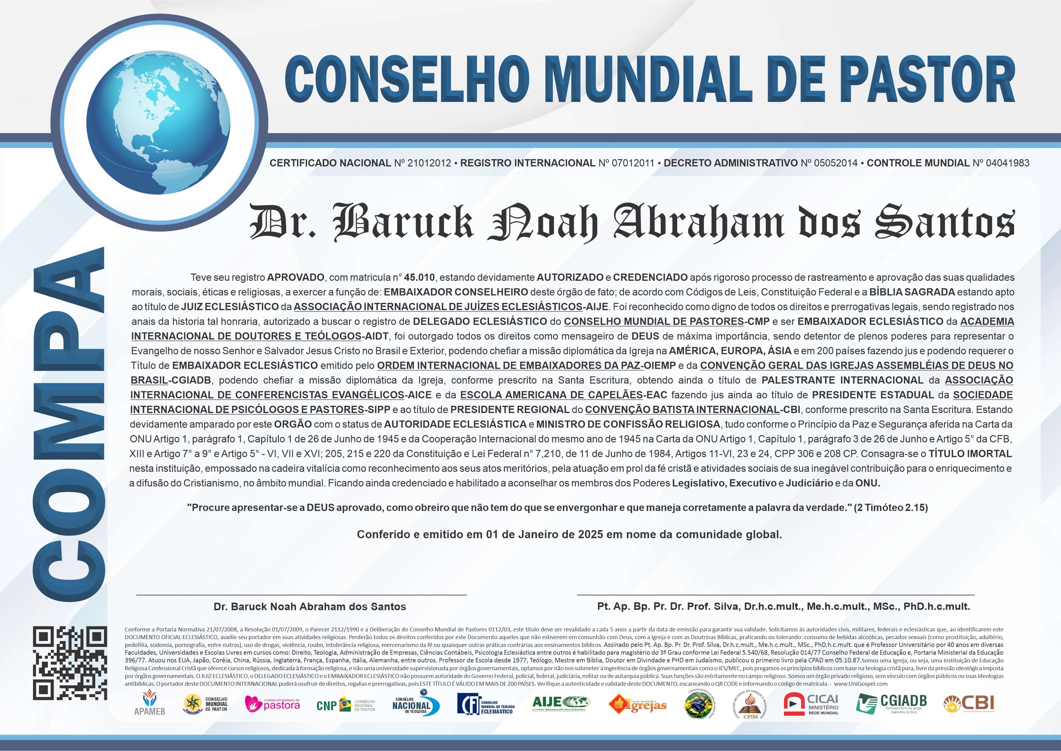 Conselho Mundial de Pastor