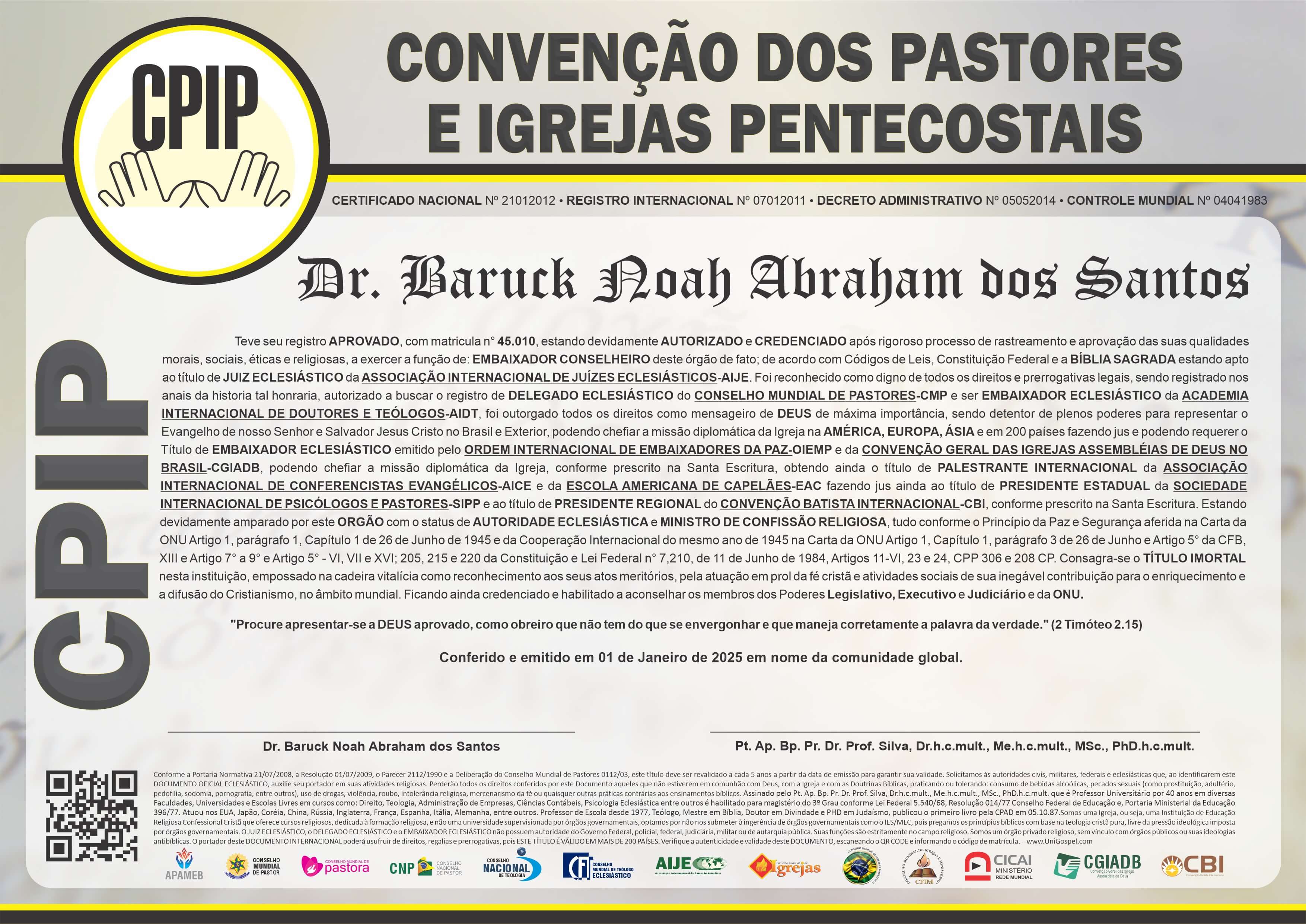 Convenção dos Pastores e Igrejas Pentecostais