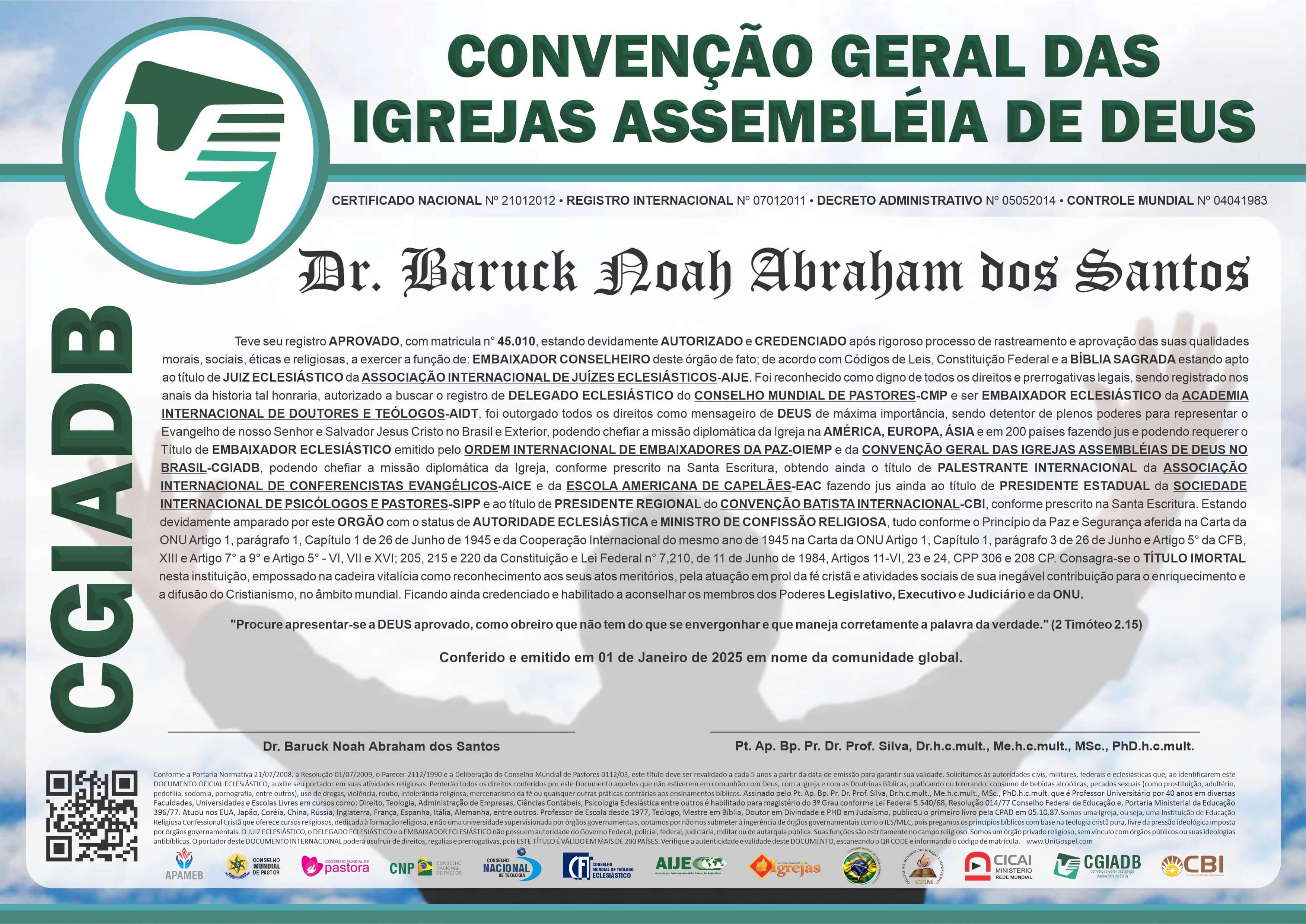 Convenção Geral das Igrejas Assembleia de Deus