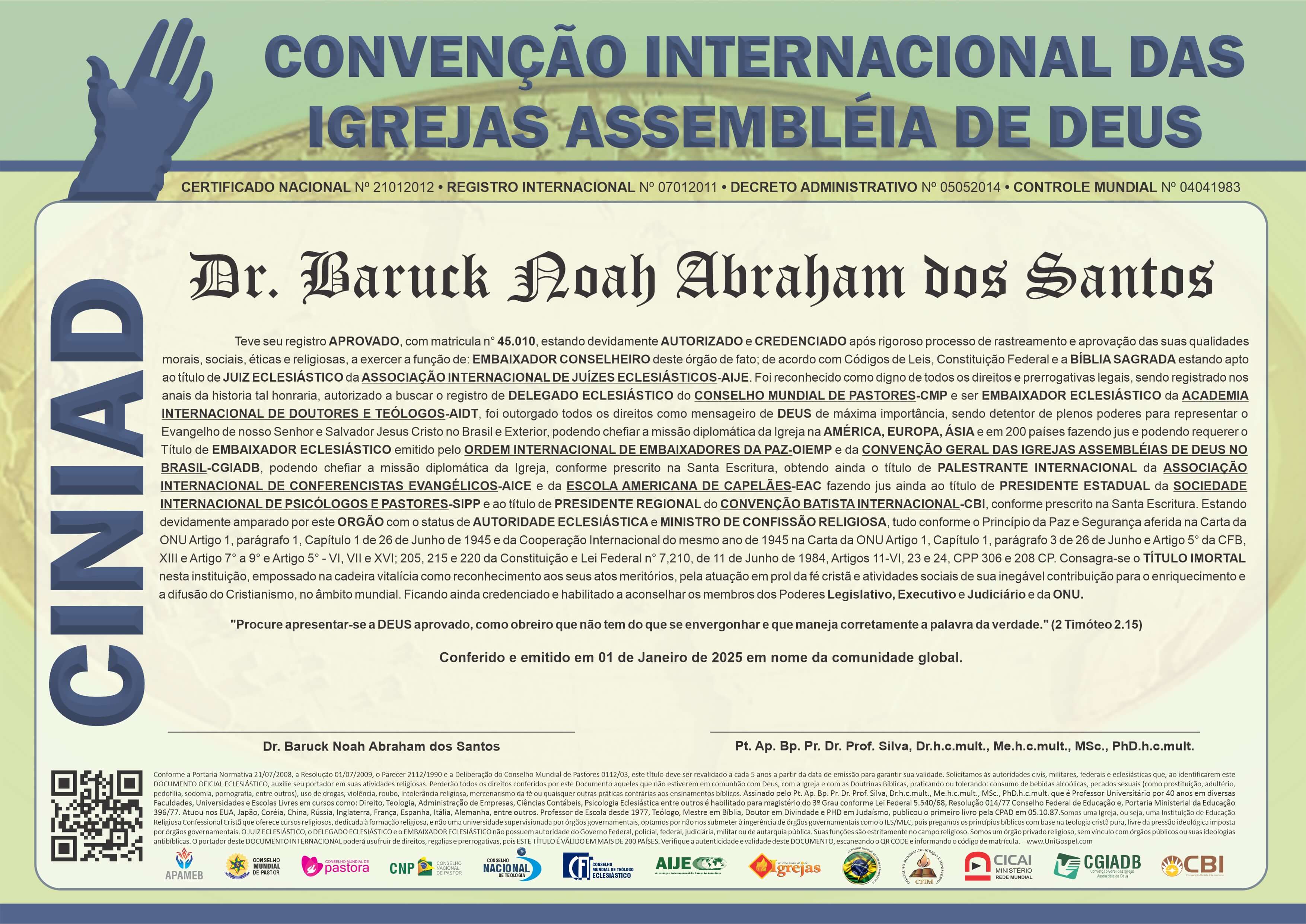 Convenção Internacional das Igrejas Assembleia de Deus