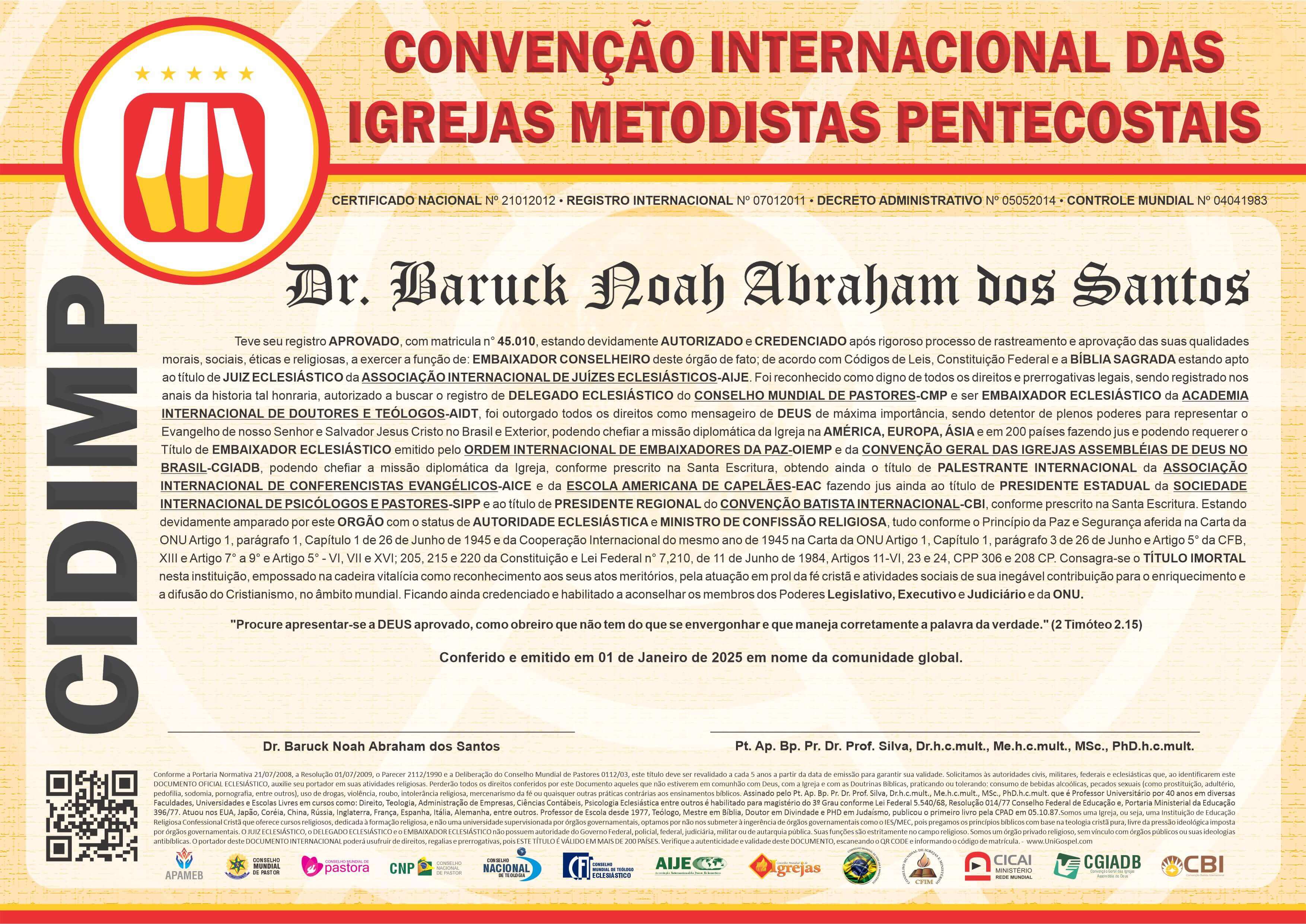 Convenção Internacional das Igrejas Metodistas Pentecostais