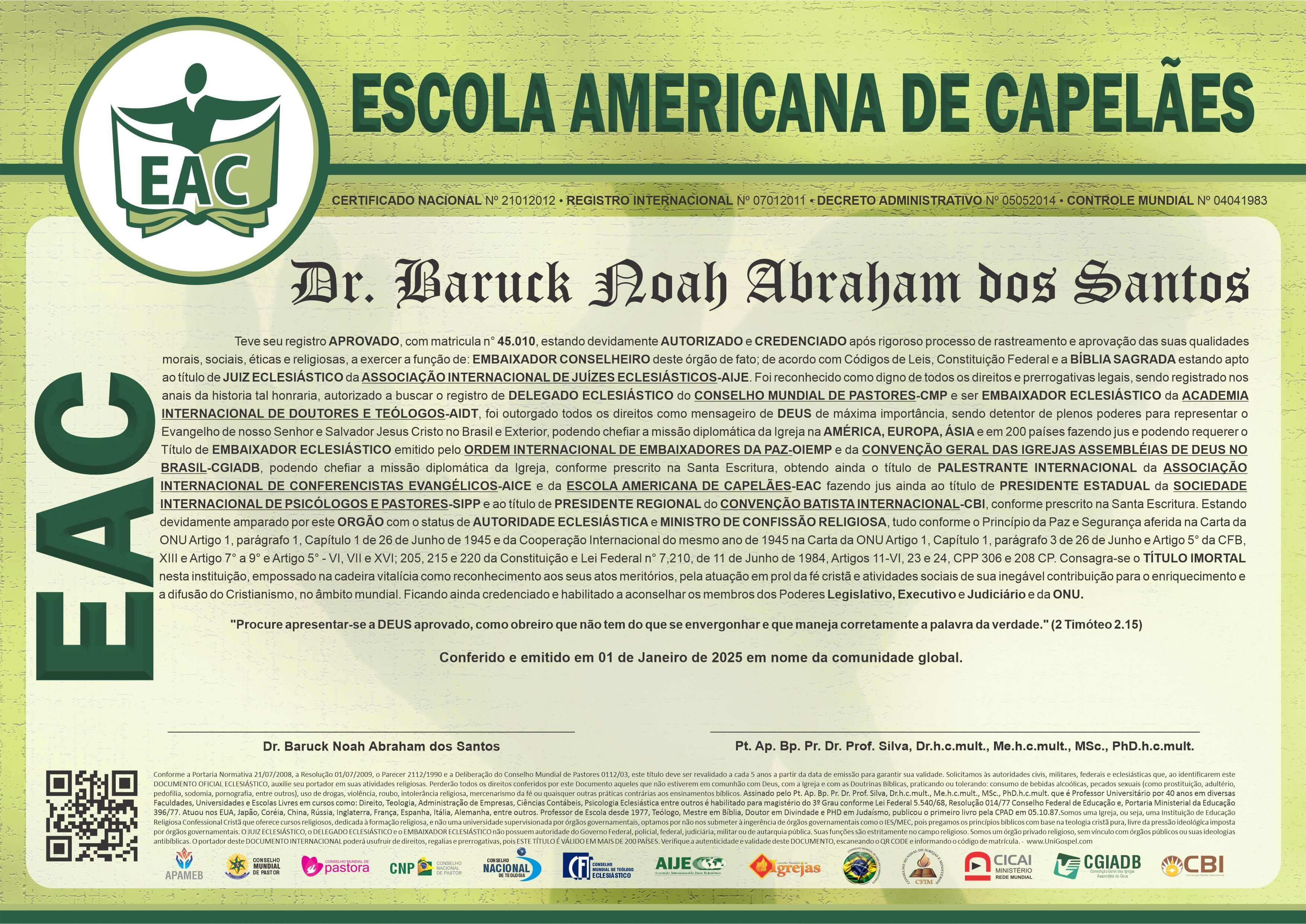 Escola Americana de Capelães