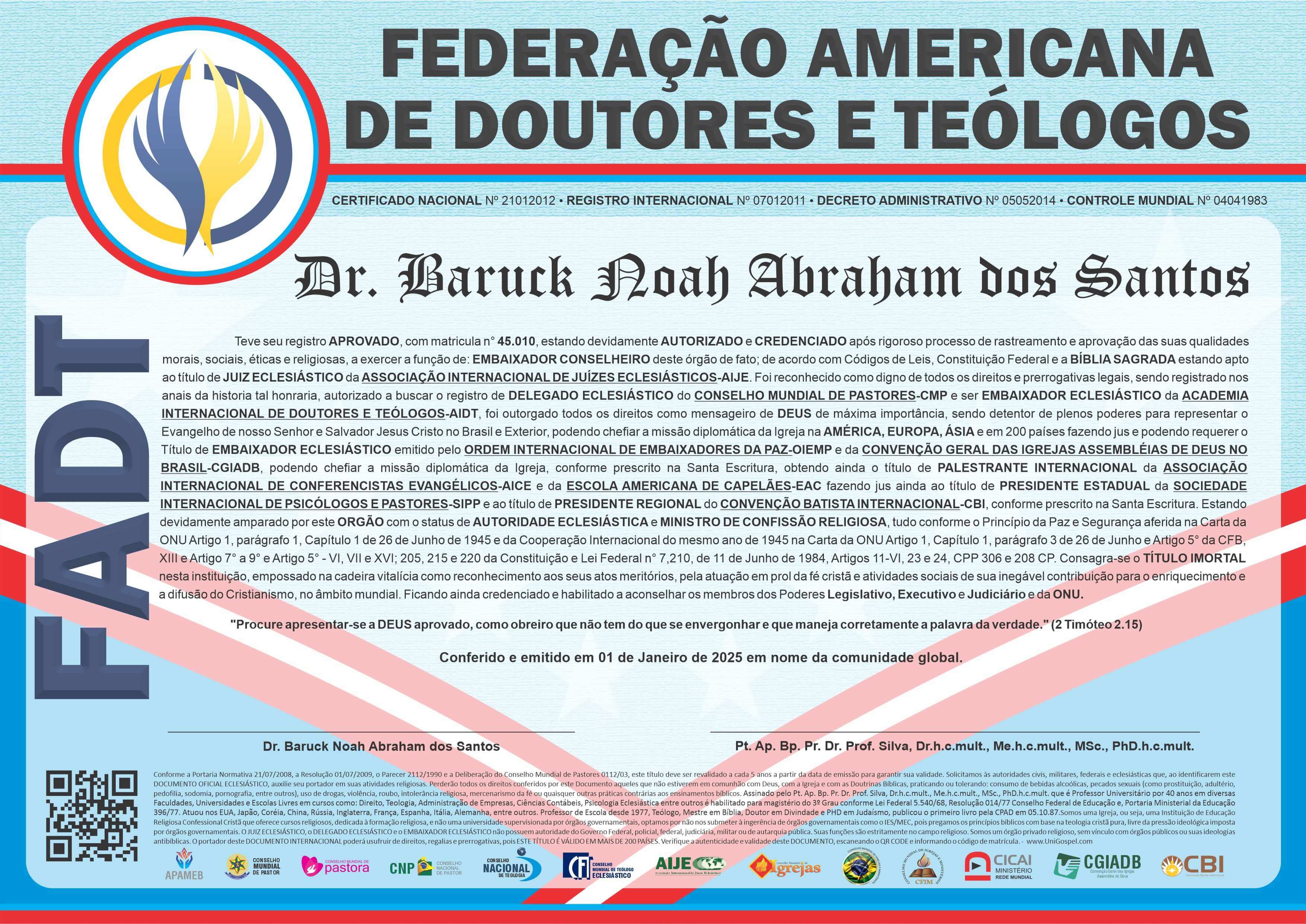 Federação Americana de Doutores e Teólogos