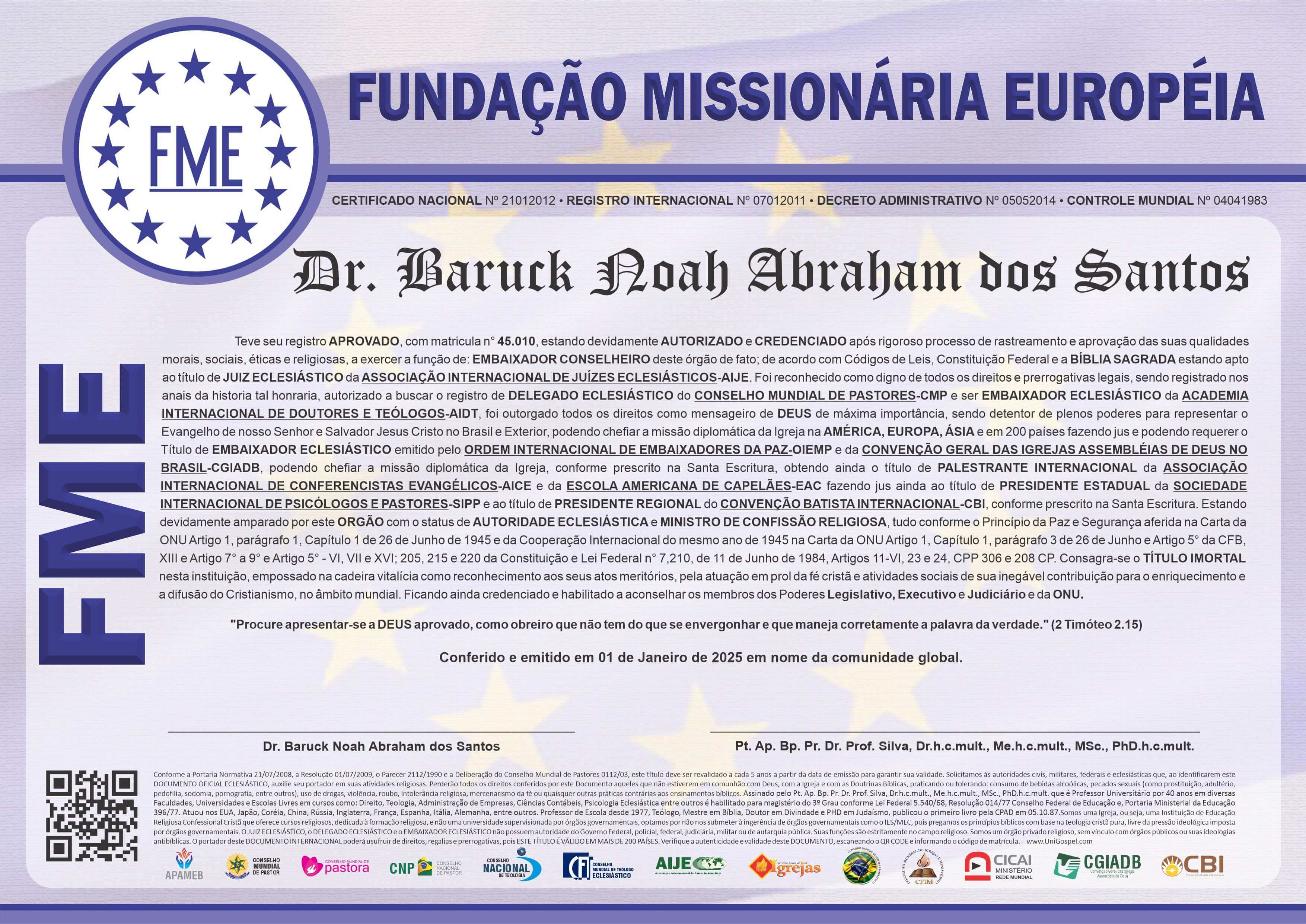 Fundação Missionária Europeia