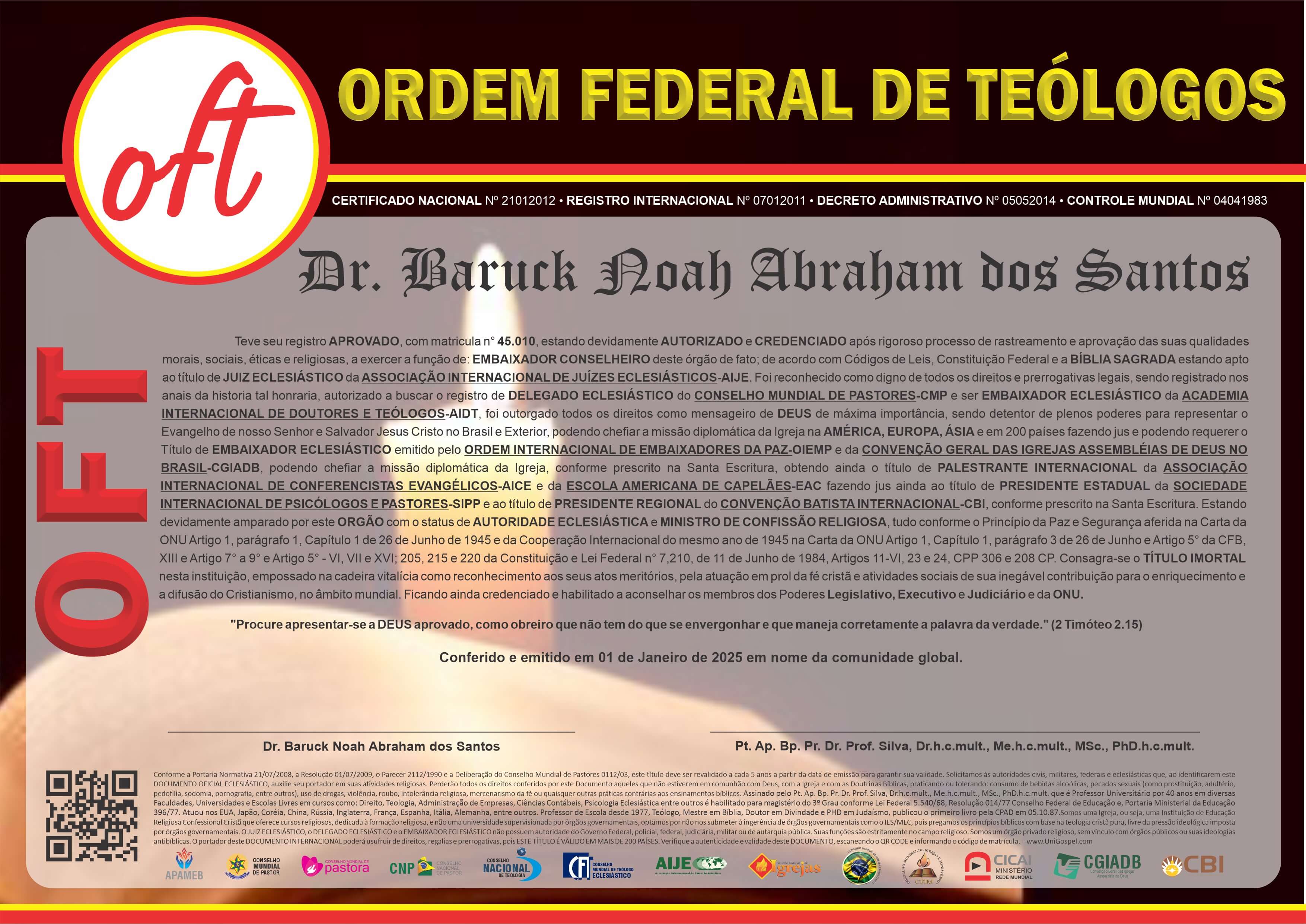 Ordem Federal de Teólogo
