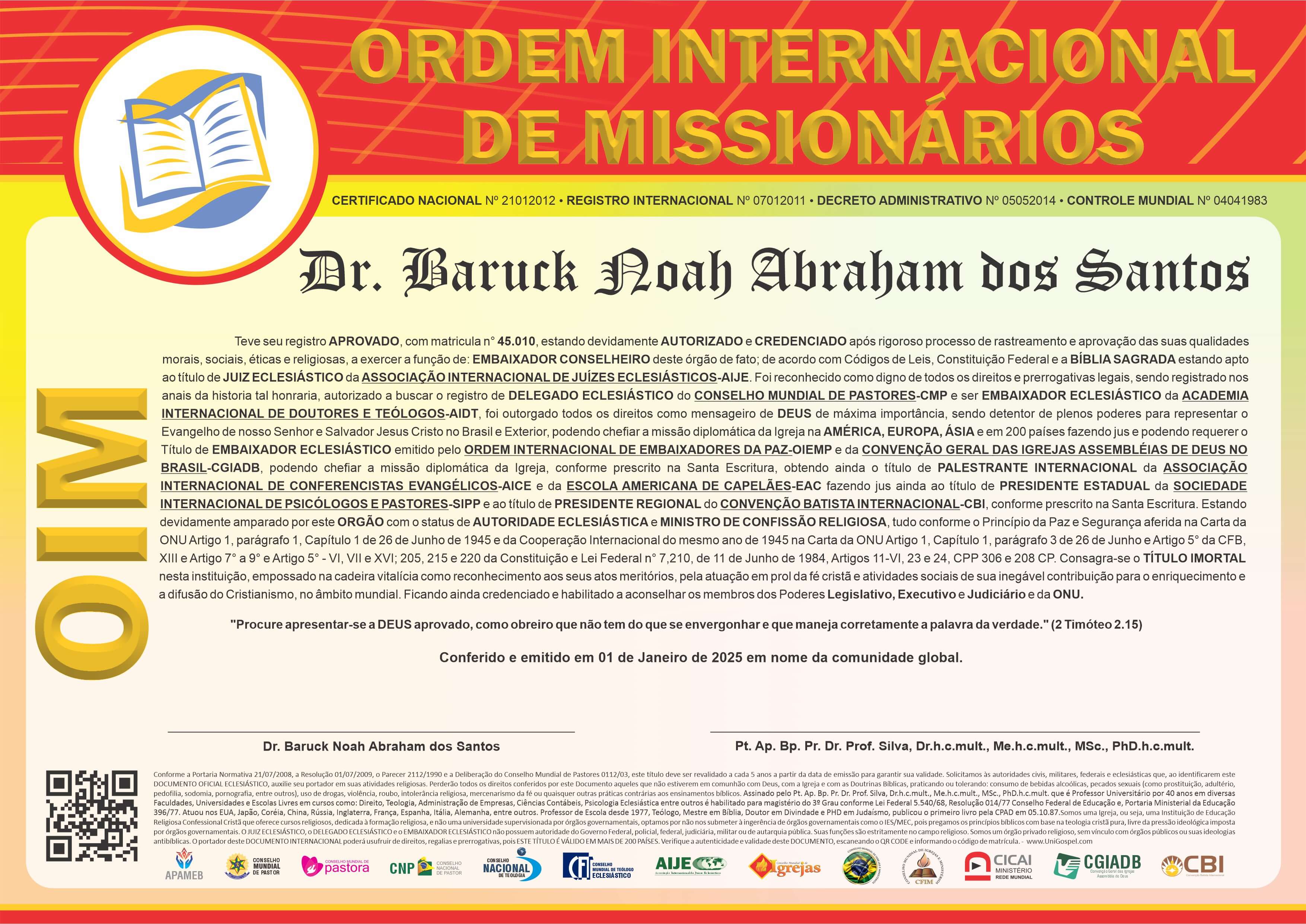 Ordem Internacional de Missionários
